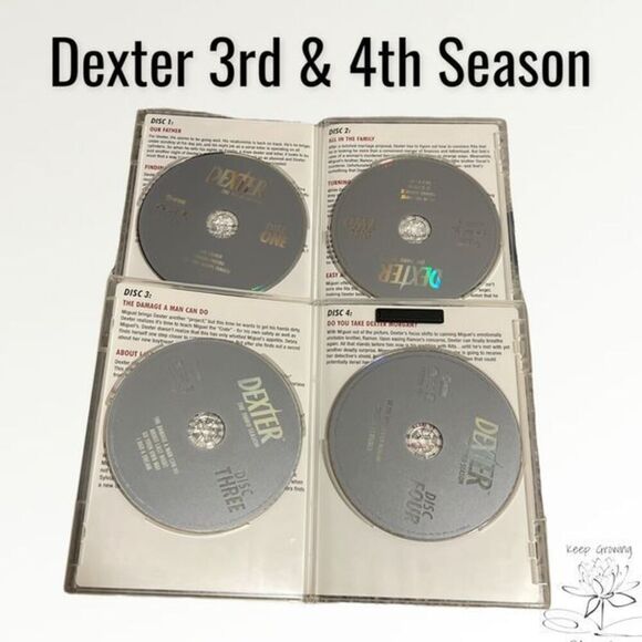 Dexter 3rd & 4th Season DVD Set - Michael C. Hall - Picture 6 of 9
